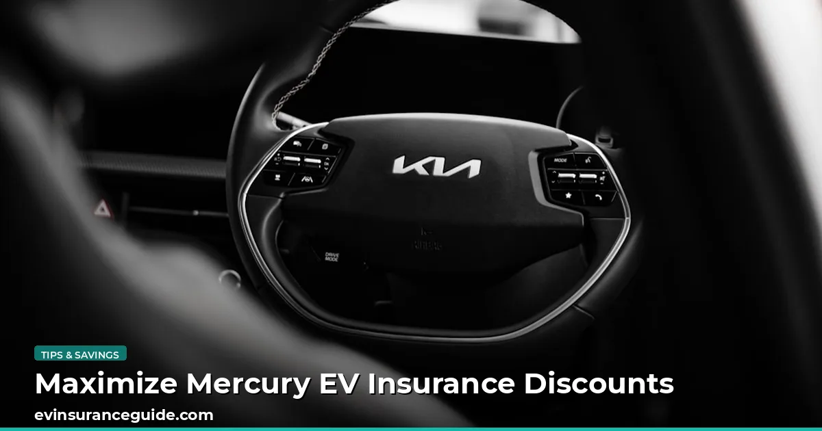 Maximize Mercury EV Insurance Discounts