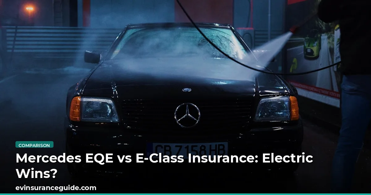 Mercedes EQE vs E-Class Insurance: Electric Wins?