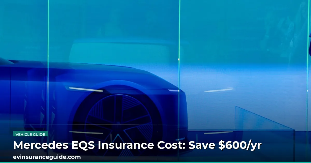 Mercedes EQS Insurance Cost: Save $600/yr