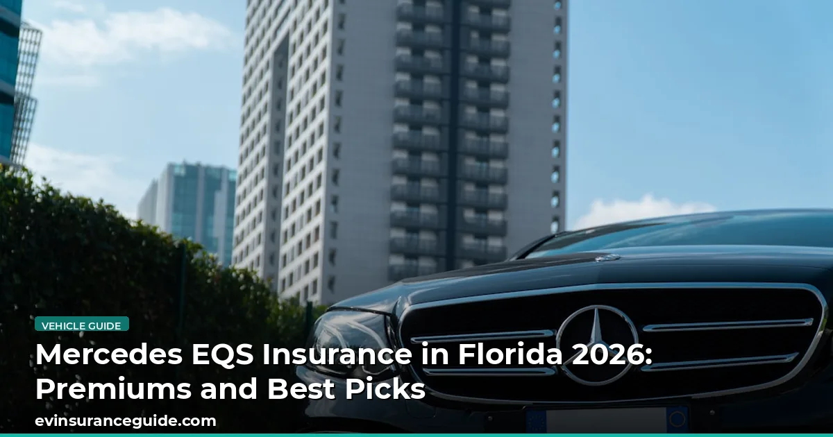 Mercedes EQS Insurance in Florida 2026: Premiums and Best Picks
