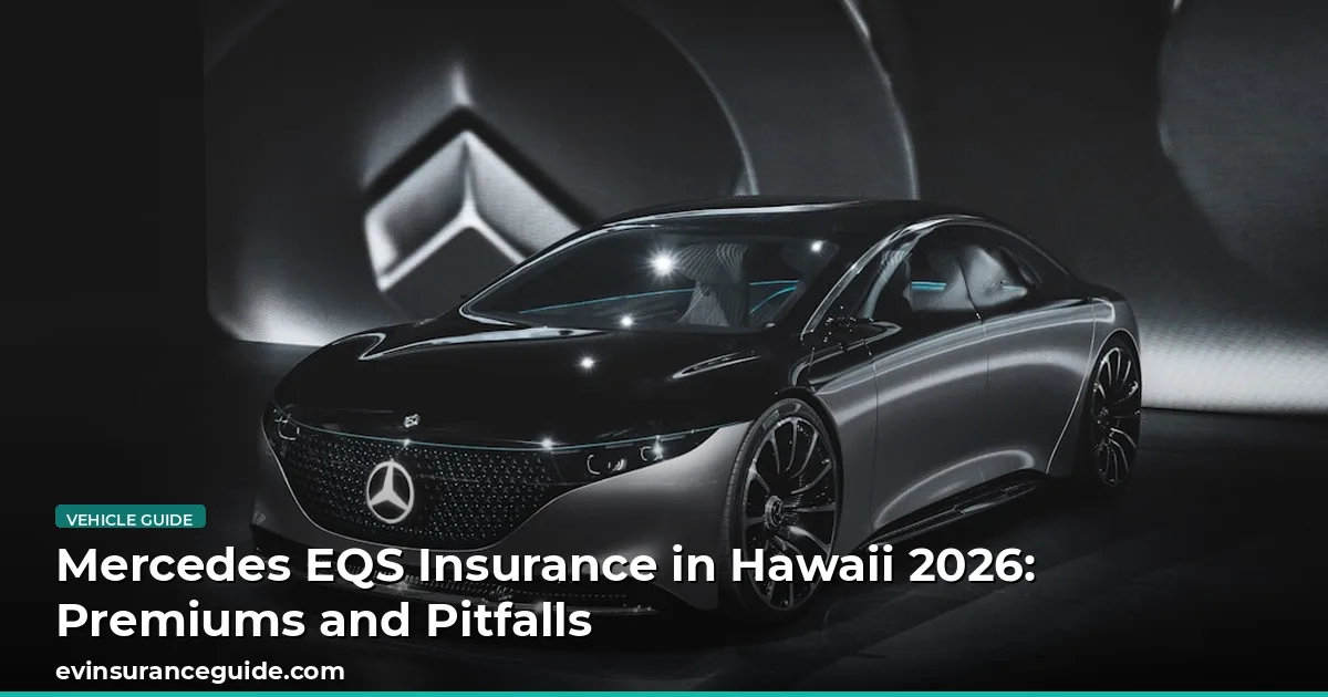 Mercedes EQS Insurance in Hawaii 2026: Premiums and Pitfalls