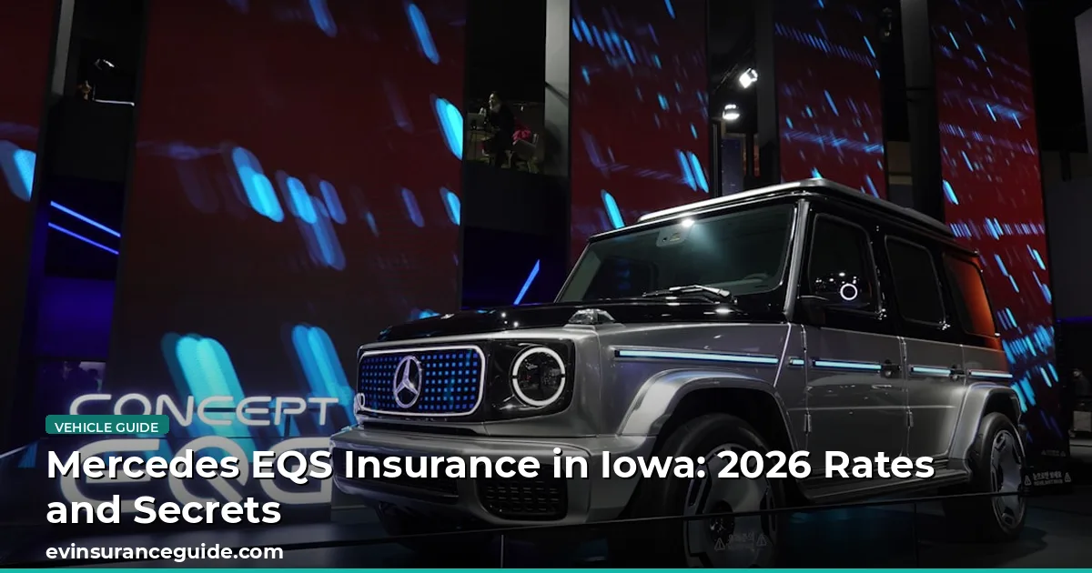 Mercedes EQS Insurance in Iowa: 2026 Rates and Secrets