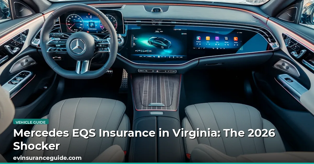 Mercedes EQS Insurance in Virginia: The 2026 Shocker