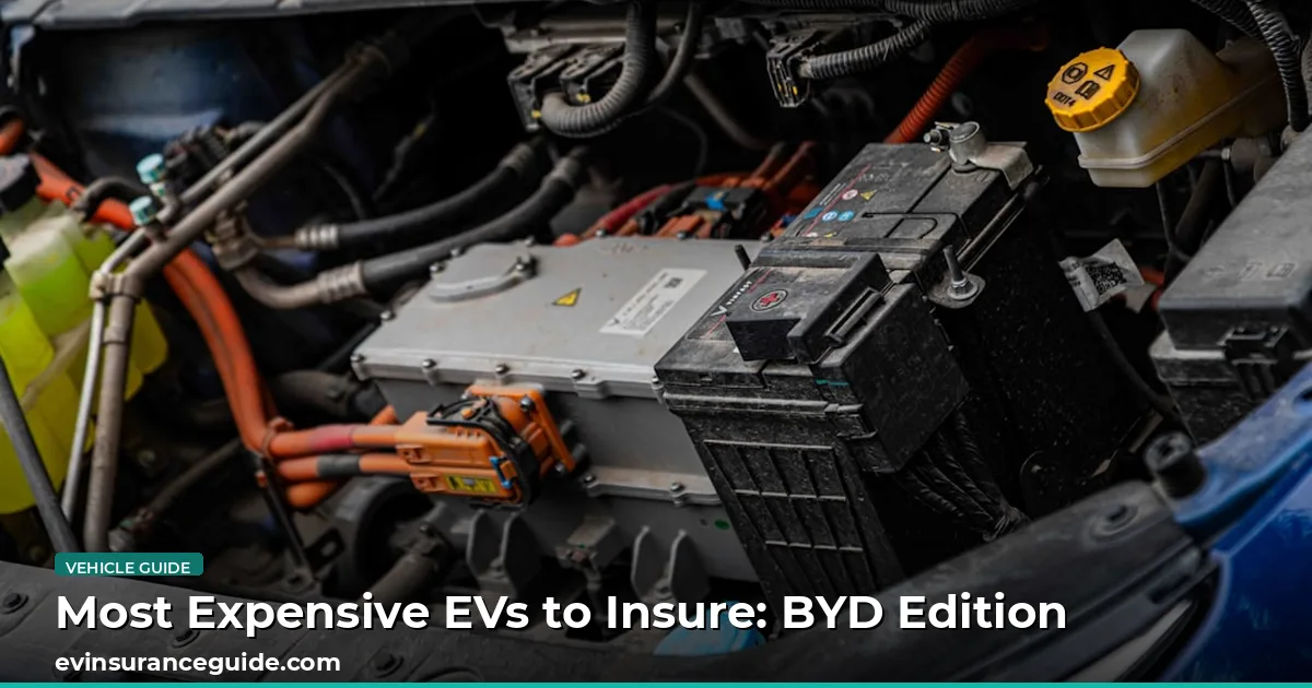 Most Expensive EVs to Insure: BYD Edition