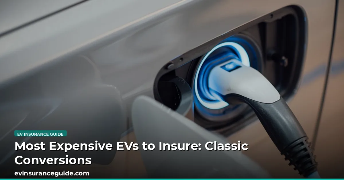 Most Expensive EVs to Insure: Classic Conversions