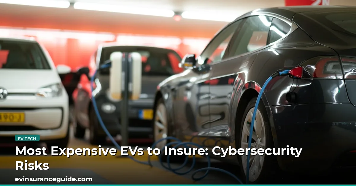 Most Expensive EVs to Insure: Cybersecurity Risks