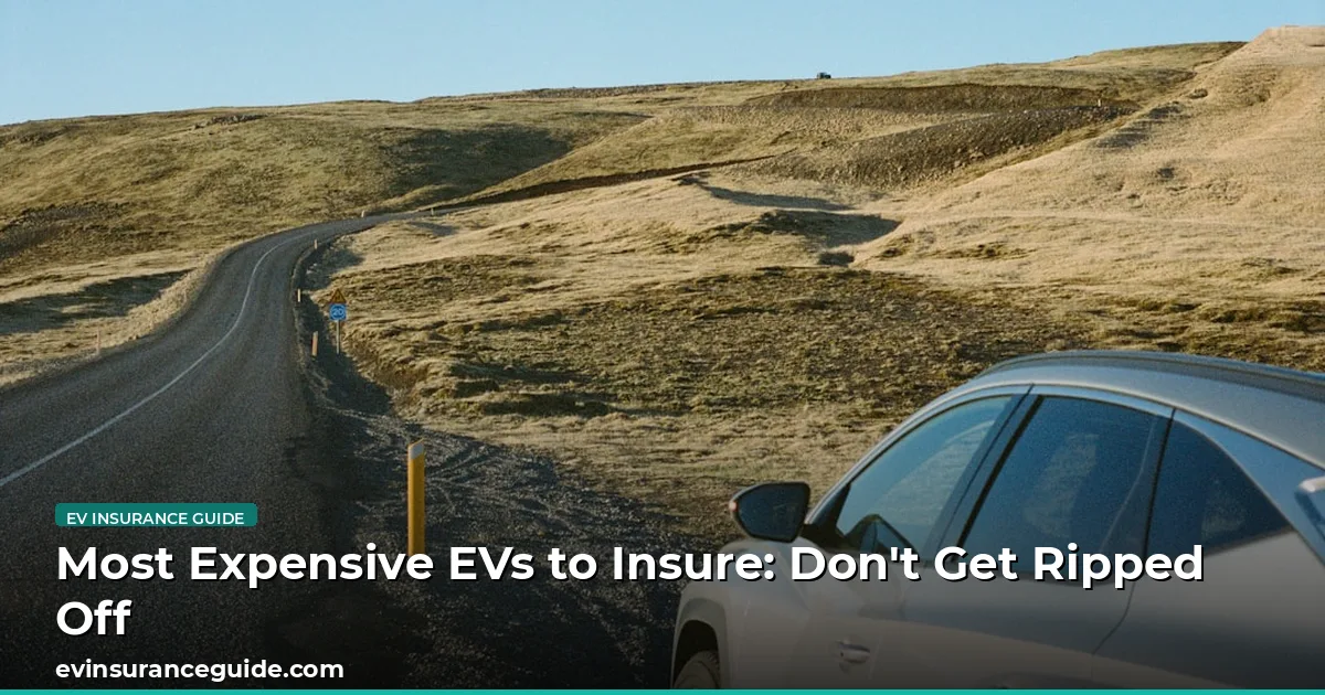 Most Expensive EVs to Insure: Don't Get Ripped Off