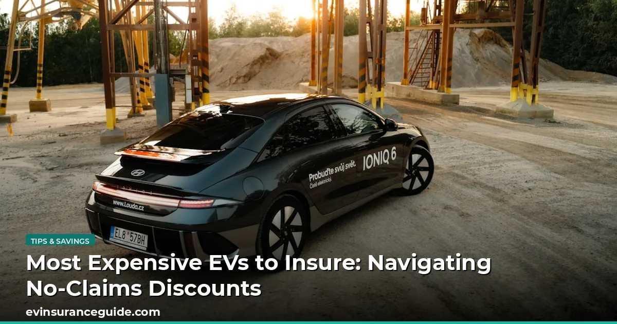 Most Expensive EVs to Insure: Navigating No-Claims Discounts