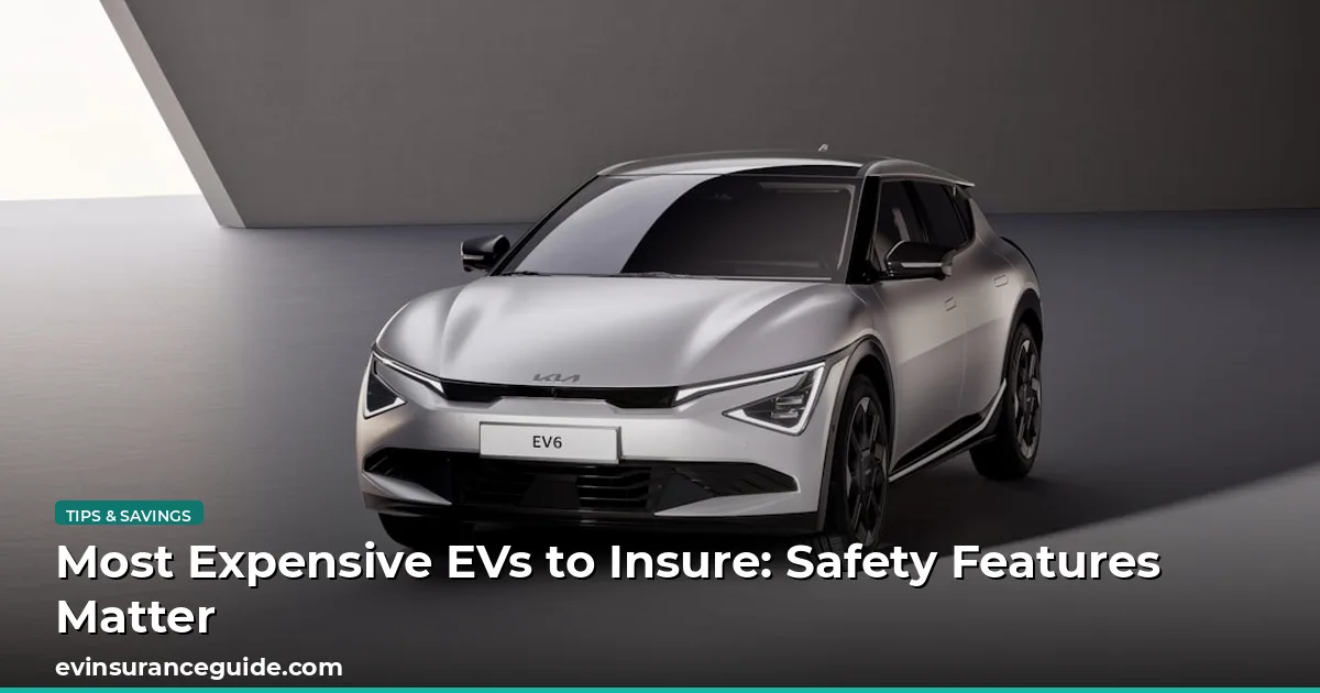 Most Expensive EVs to Insure: Safety Features Matter