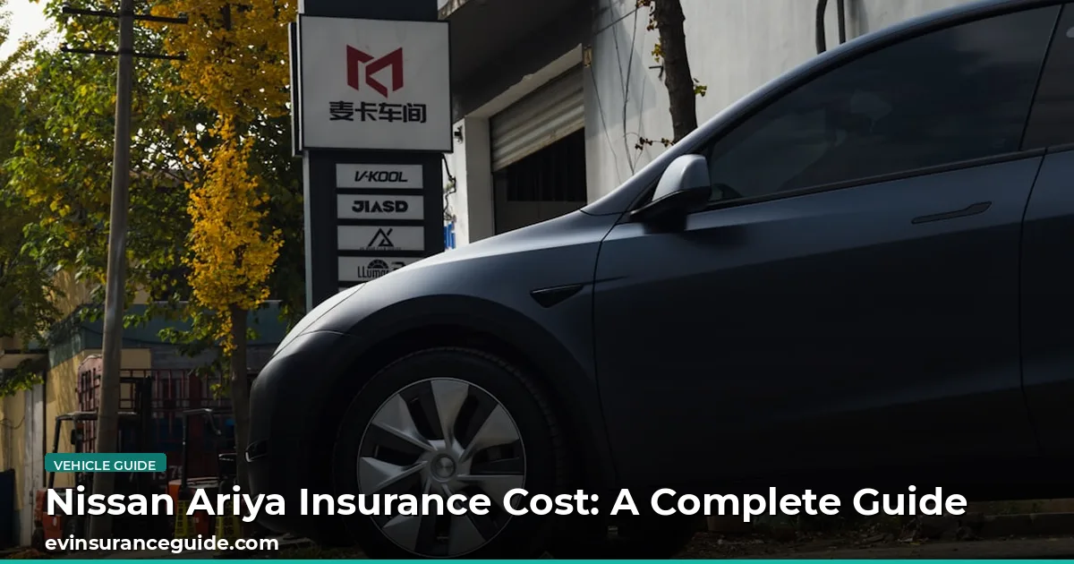 Nissan Ariya Insurance Cost: A Complete Guide