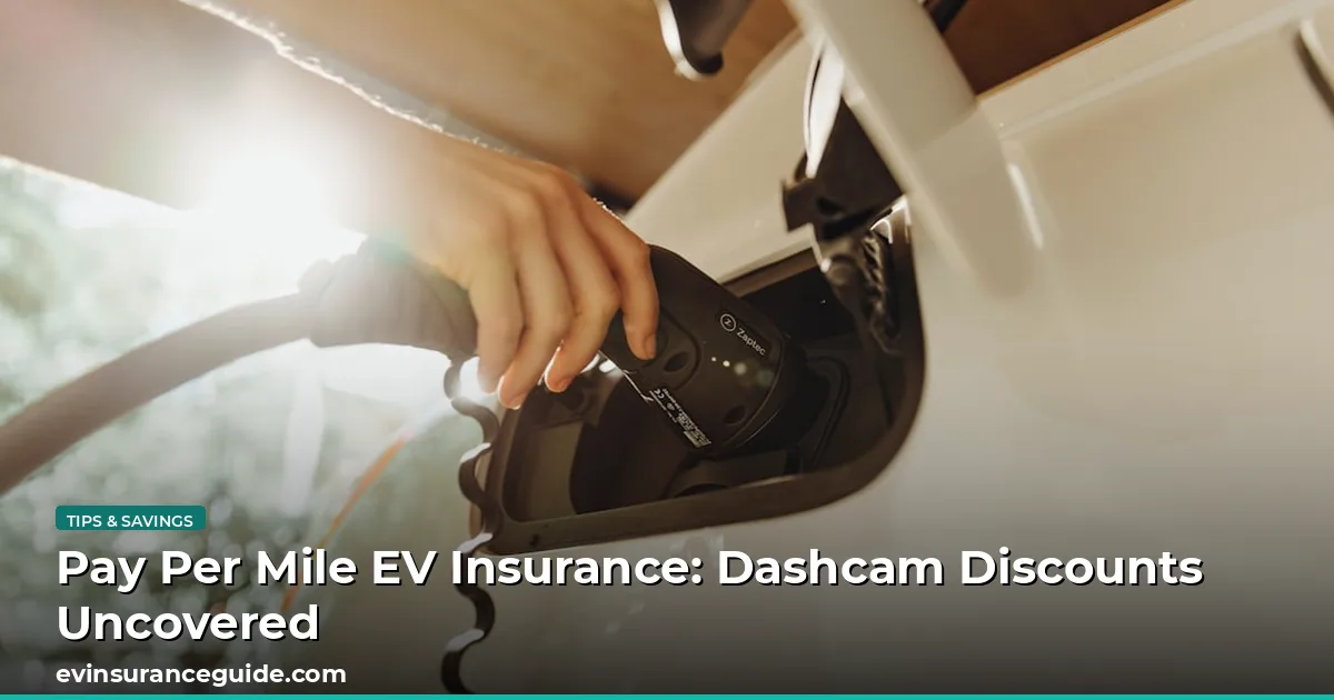 Pay Per Mile EV Insurance: Dashcam Discounts Uncovered