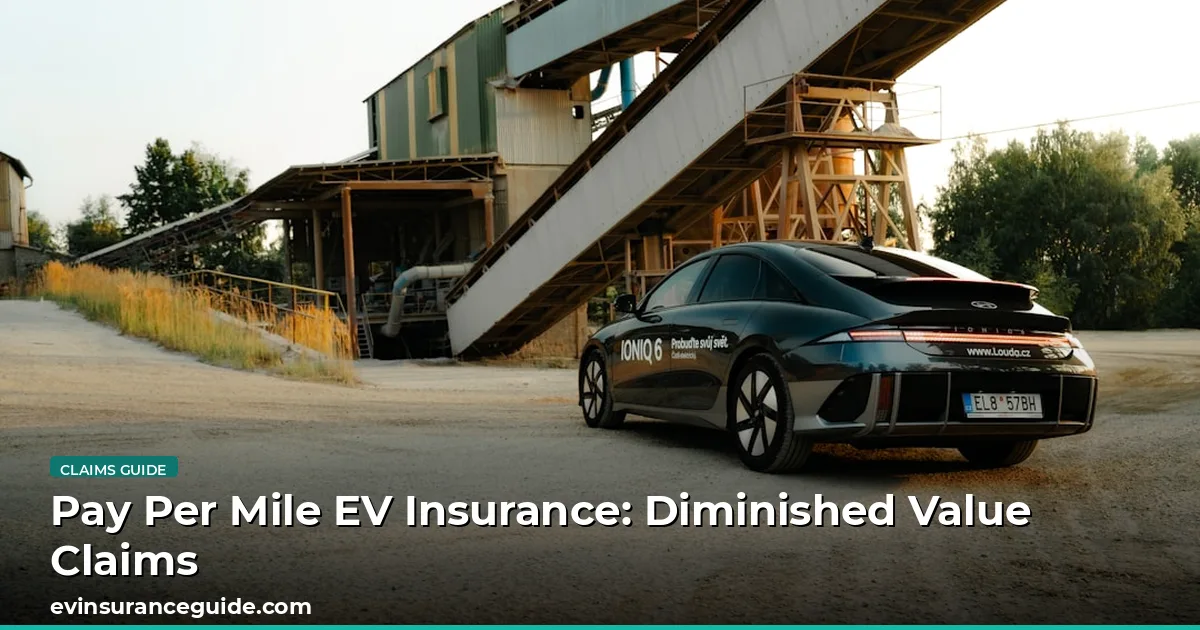 Pay Per Mile EV Insurance: Diminished Value Claims