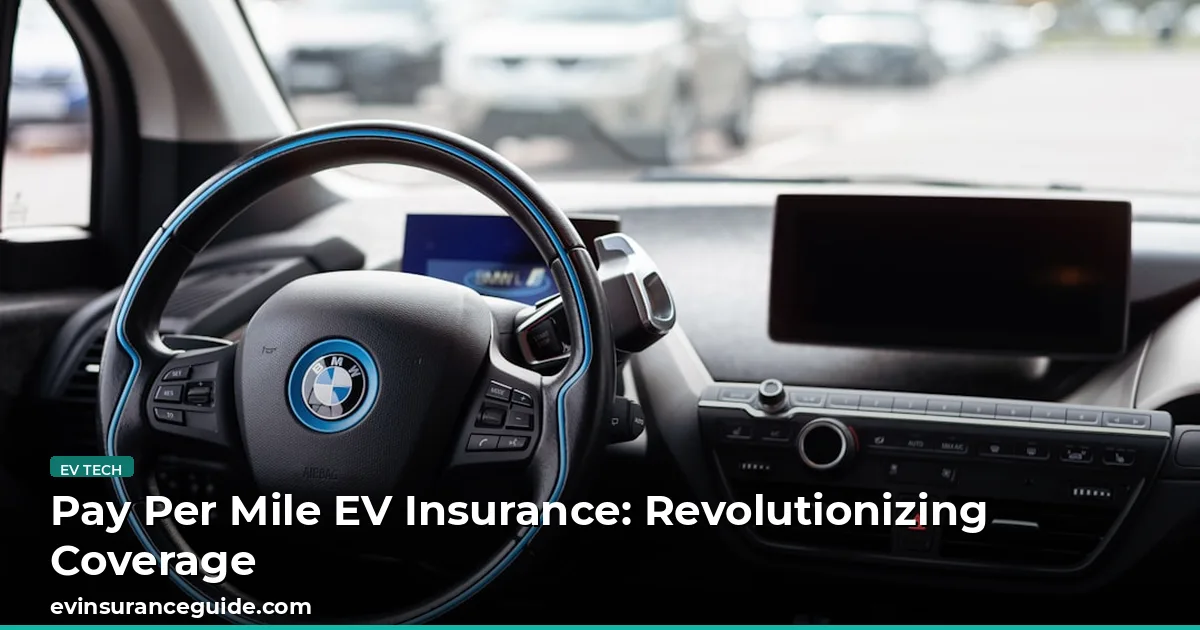 Pay Per Mile EV Insurance: Revolutionizing Coverage