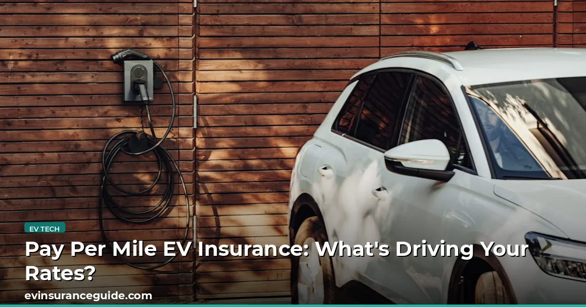 Pay Per Mile EV Insurance: What's Driving Your Rates?