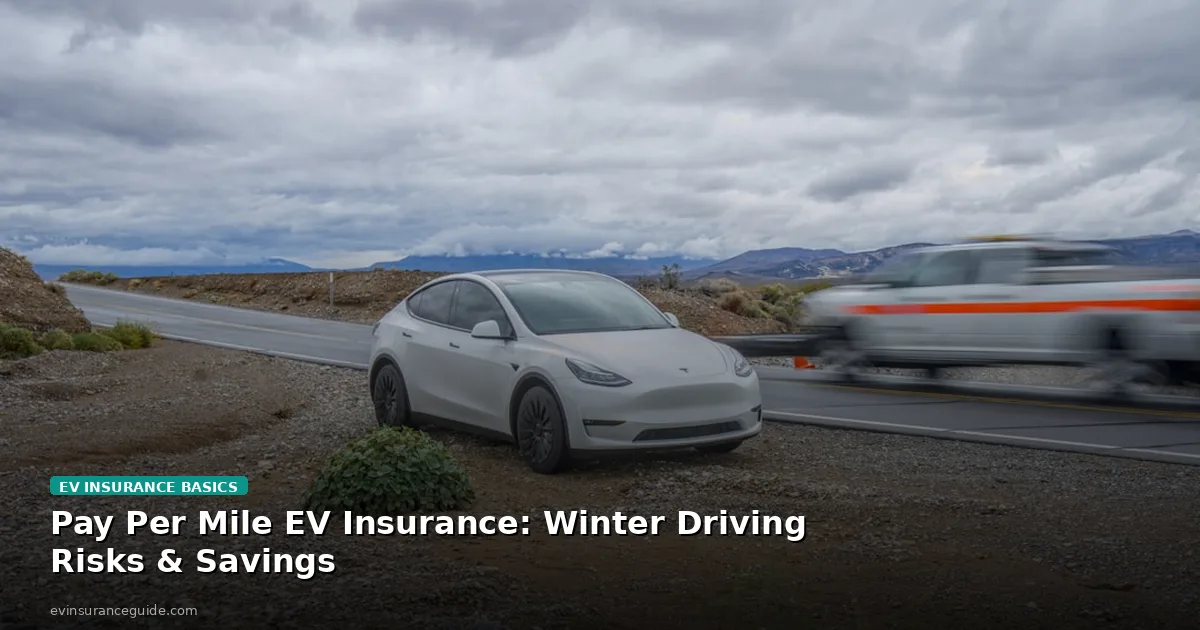 Pay Per Mile EV Insurance: Winter Driving Risks & Savings
