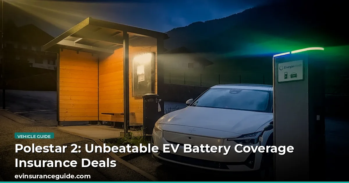 Polestar 2: Unbeatable EV Battery Coverage Insurance Deals