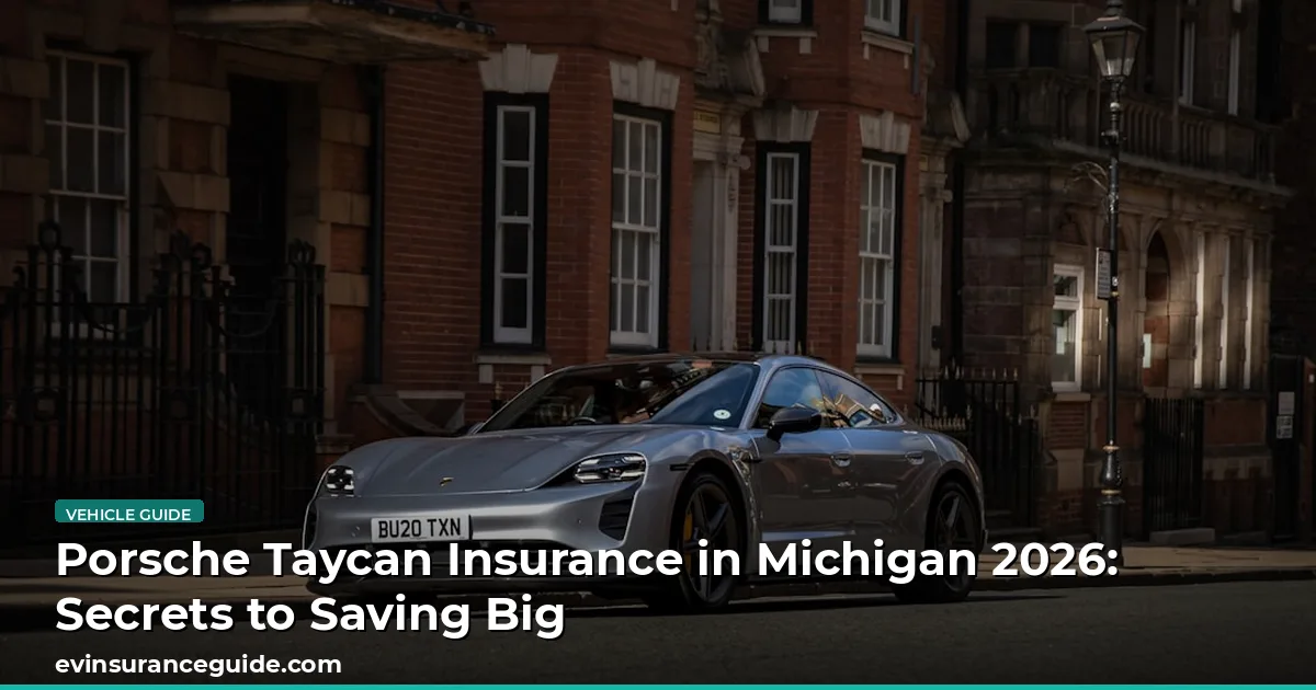 Porsche Taycan Insurance in Michigan 2026: Secrets to Saving Big
