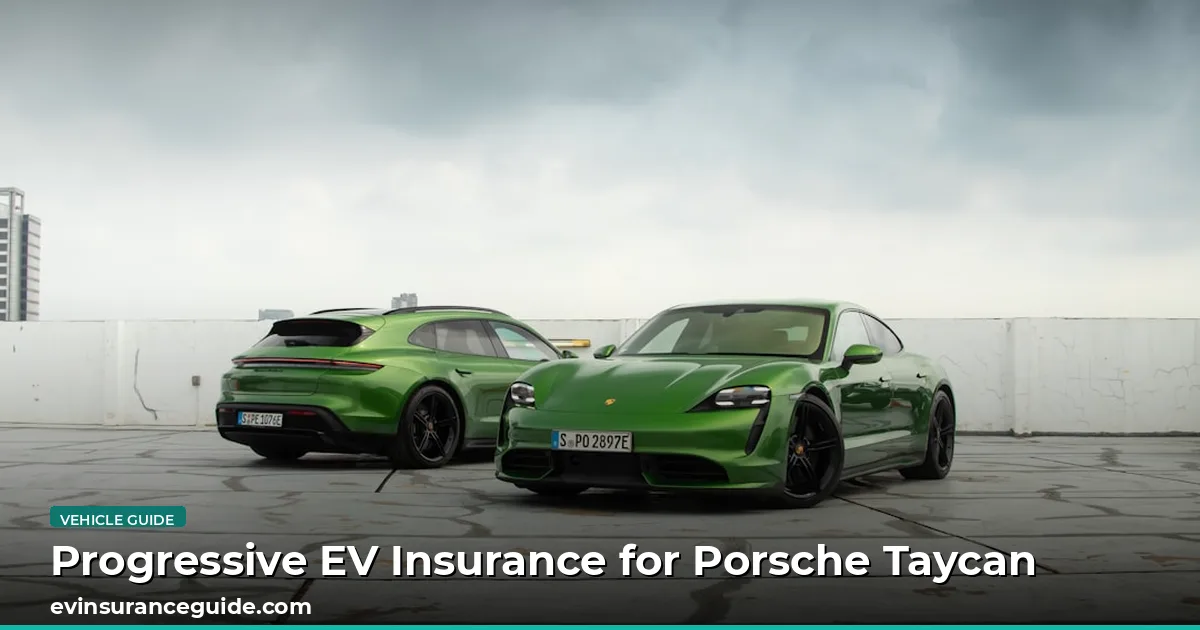 Progressive EV Insurance for Porsche Taycan