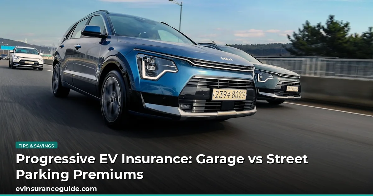Progressive EV Insurance: Garage vs Street Parking Premiums