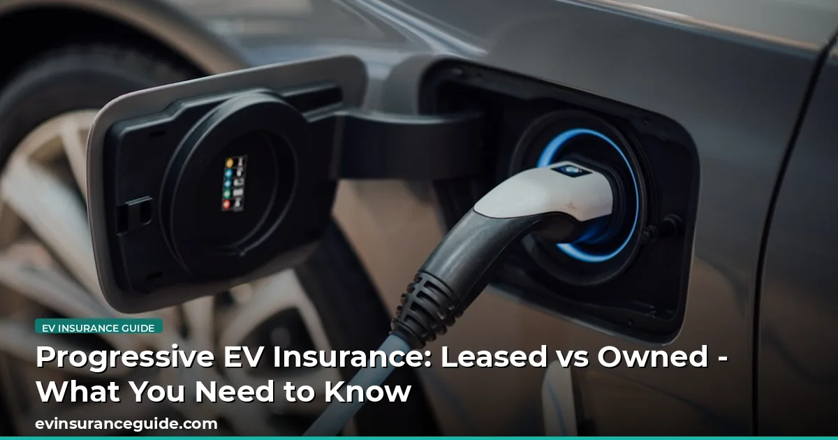 Progressive EV Insurance: Leased vs Owned - What You Need to Know