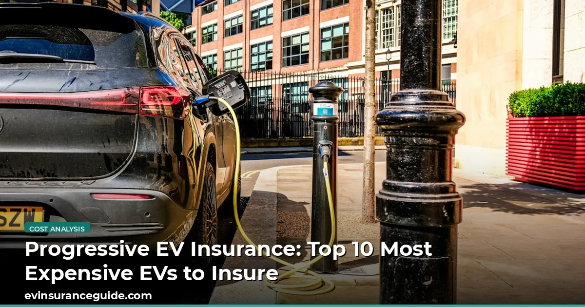Progressive EV Insurance: Top 10 Most Expensive EVs to Insure