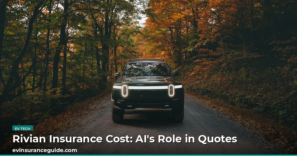 Rivian Insurance Cost: AI's Role in Quotes