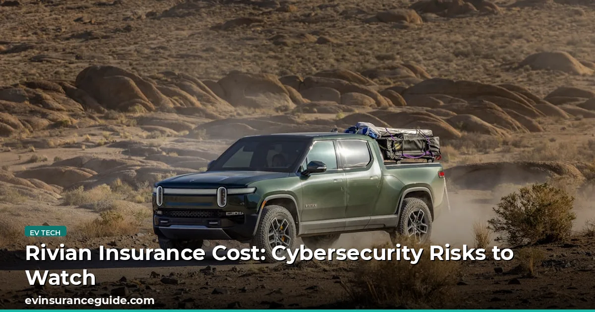 Rivian Insurance Cost: Cybersecurity Risks to Watch