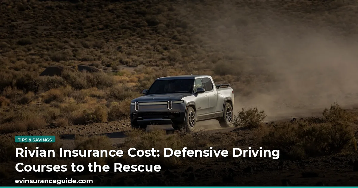 Rivian Insurance Cost: Defensive Driving Courses to the Rescue