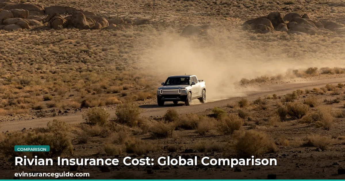 Rivian Insurance Cost: Global Comparison