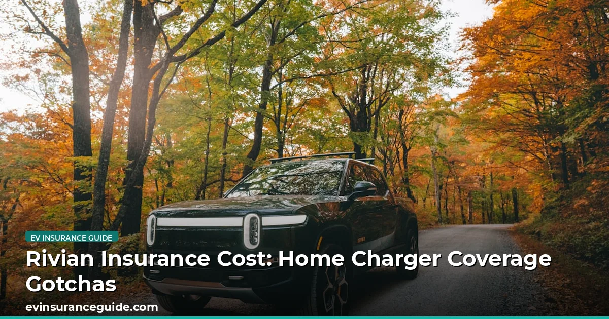Rivian Insurance Cost: Home Charger Coverage Gotchas