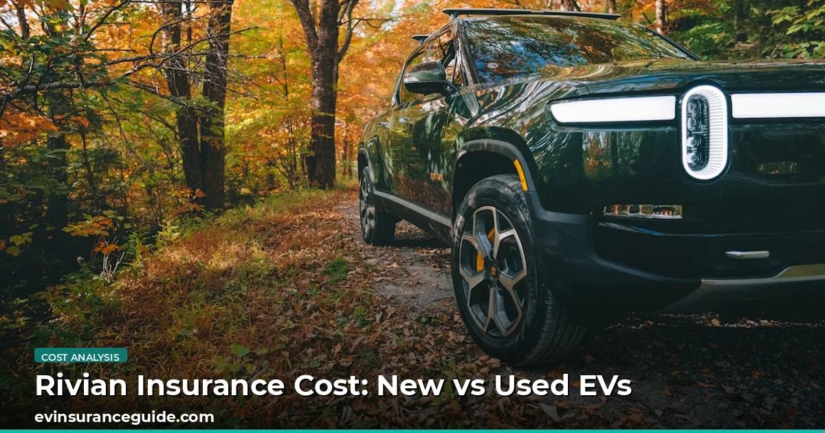 Rivian Insurance Cost: New vs Used EVs