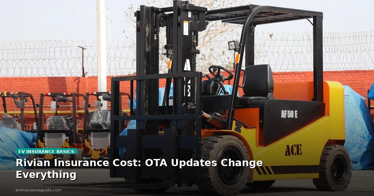 Rivian Insurance Cost: OTA Updates Change Everything