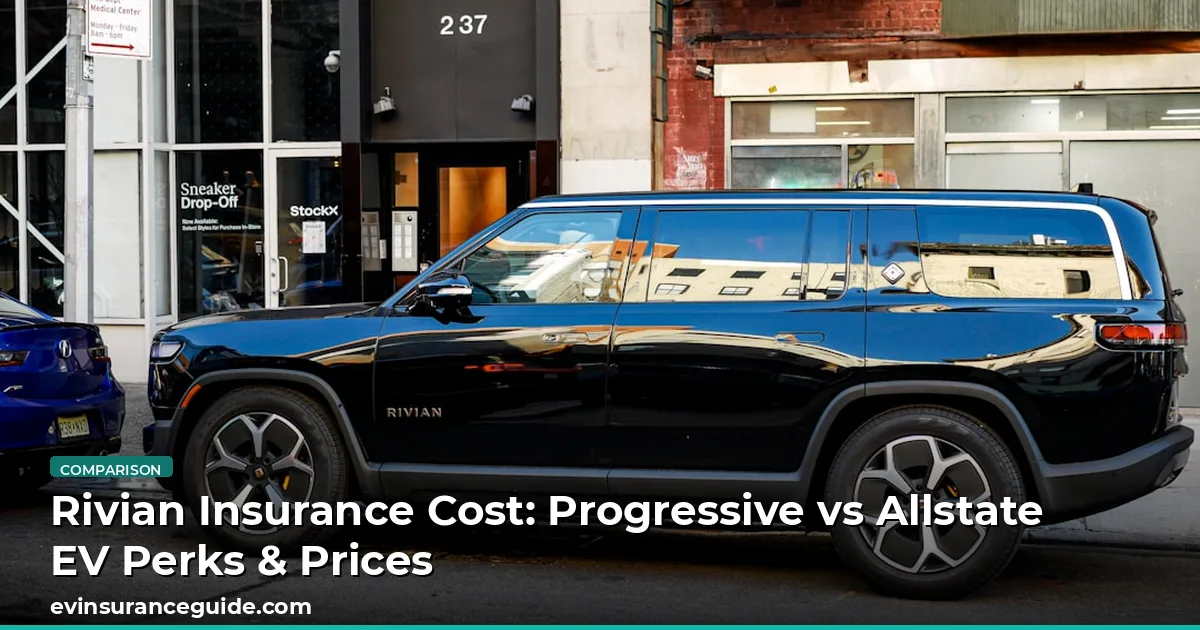 Rivian Insurance Cost: Progressive vs Allstate EV Perks & Prices
