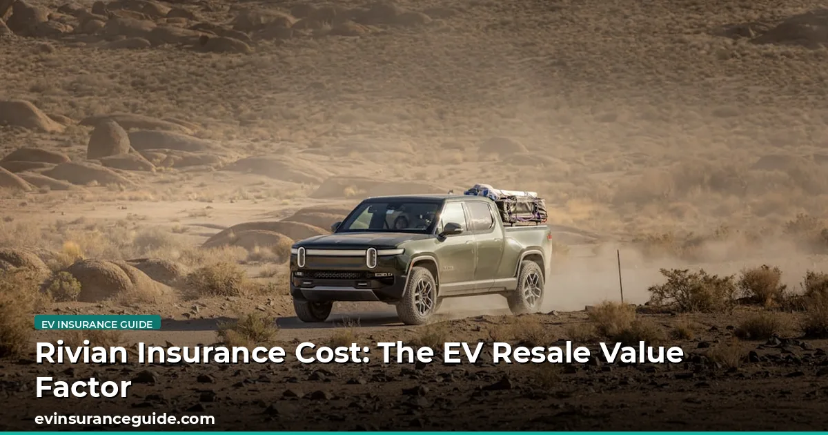 Rivian Insurance Cost: The EV Resale Value Factor