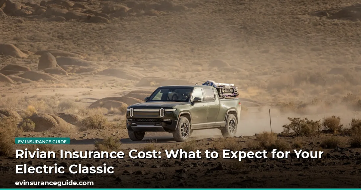 Rivian Insurance Cost: What to Expect for Your Electric Classic