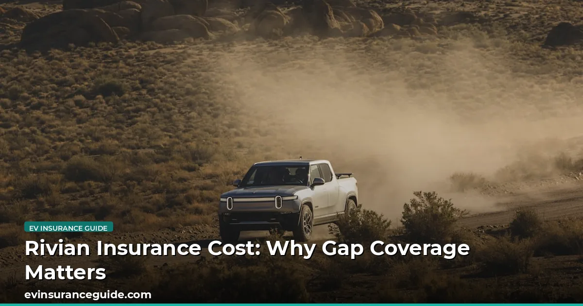 Rivian Insurance Cost: Why Gap Coverage Matters