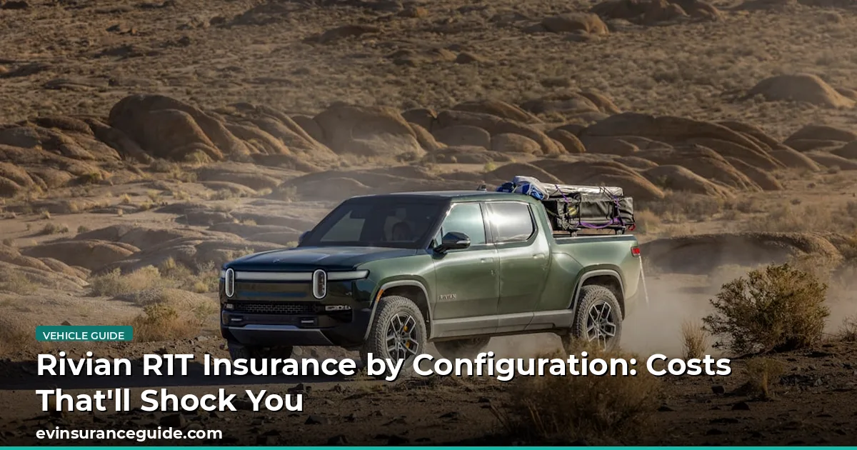 Rivian R1T Insurance by Configuration: Costs That'll Shock You