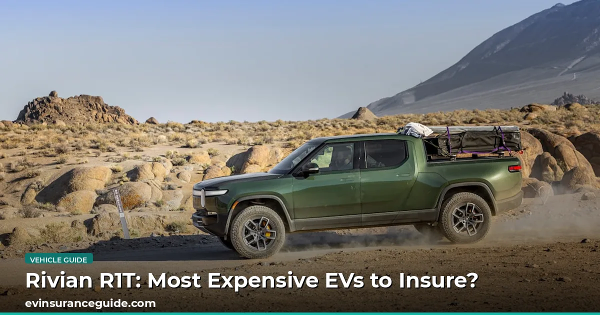 Rivian R1T: Most Expensive EVs to Insure?
