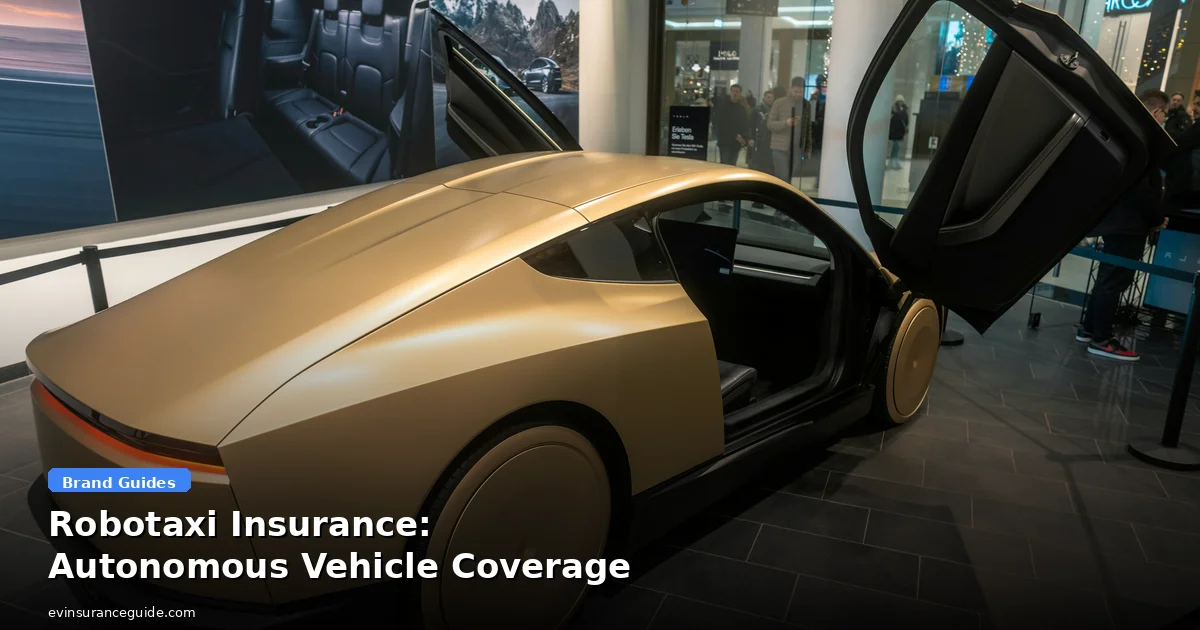 Robotaxi Insurance: Complete Guide to Autonomous Vehicle Coverage (2026)