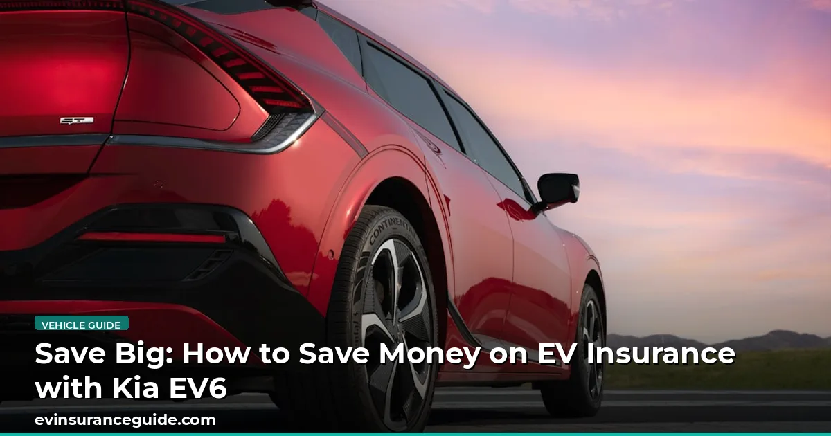 Save Big: How to Save Money on EV Insurance with Kia EV6