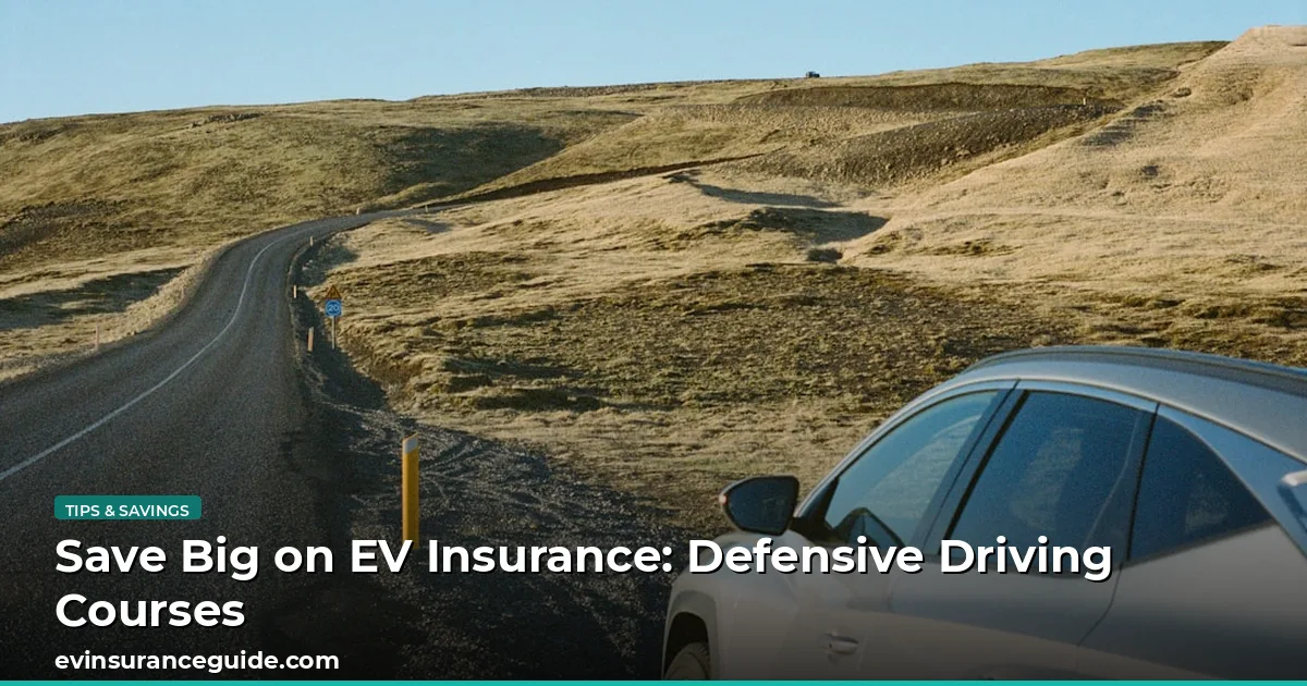 Save Big on EV Insurance: Defensive Driving Courses
