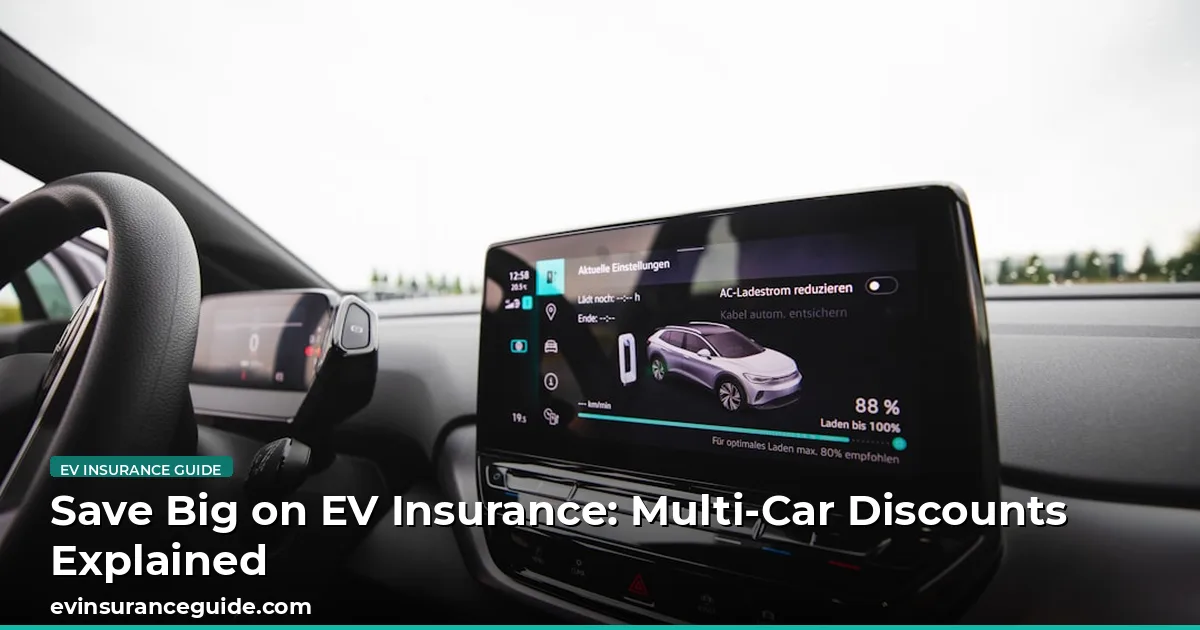 Save Big on EV Insurance: Multi-Car Discounts Explained