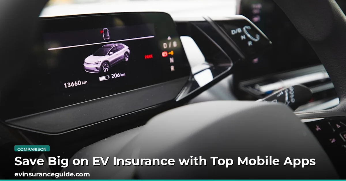 Save Big on EV Insurance with Top Mobile Apps