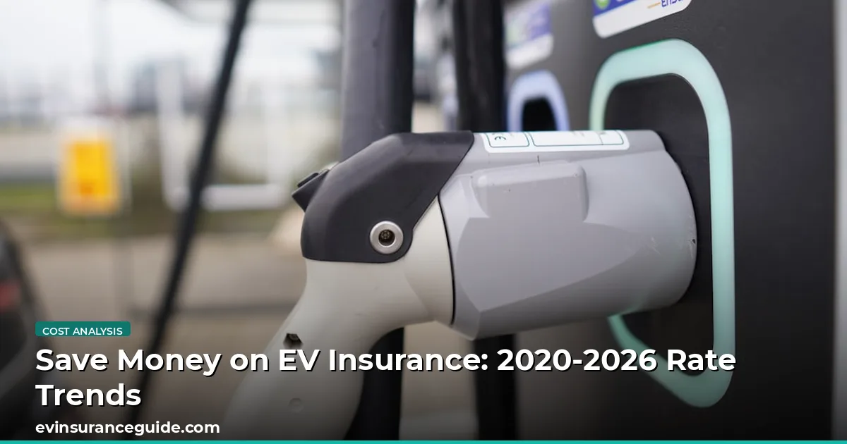 Save Money on EV Insurance: 2020-2026 Rate Trends
