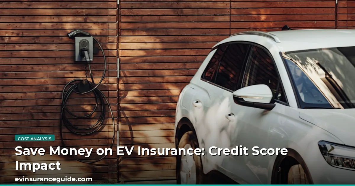 Save Money on EV Insurance: Credit Score Impact