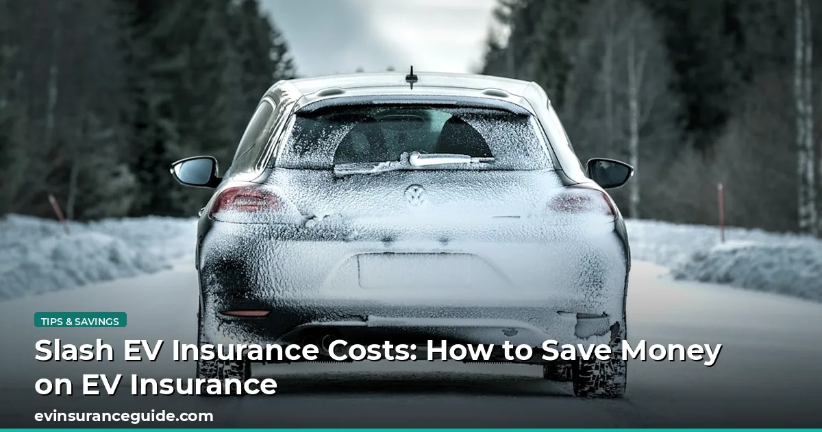 Slash EV Insurance Costs: How to Save Money on EV Insurance