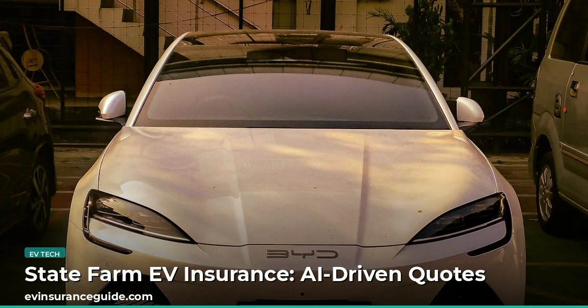 State Farm EV Insurance: AI-Driven Quotes
