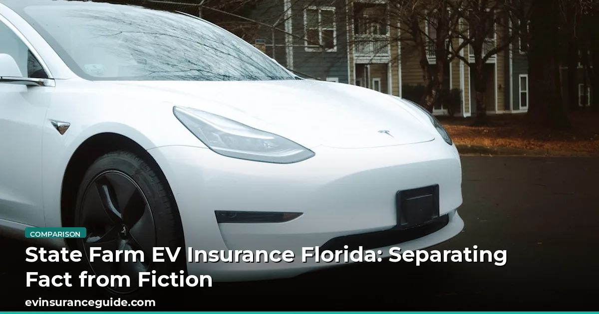 State Farm EV Insurance Florida: Separating Fact from Fiction