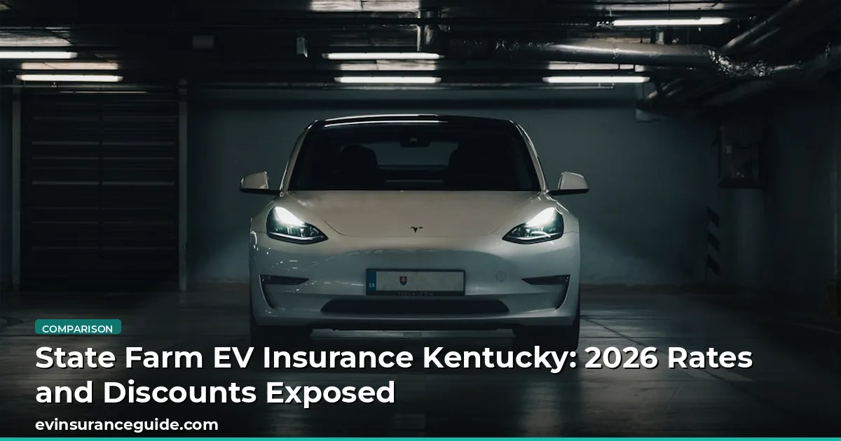 State Farm EV Insurance Kentucky: 2026 Rates and Discounts Exposed