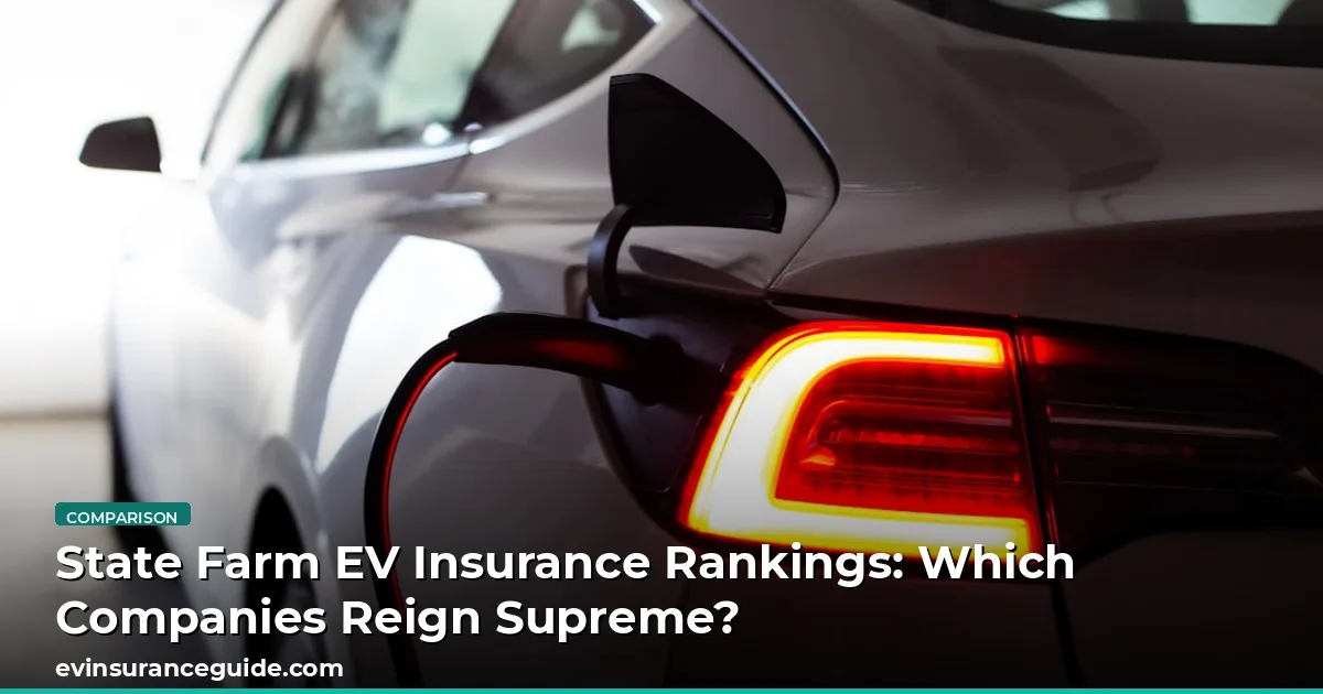 State Farm EV Insurance Rankings: Which Companies Reign Supreme?